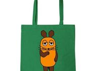 LOGOSHIRT Henkeltasche Baumwolltasche Die Sendung mit der Maus, mit Sendung mit der Maus-Logo