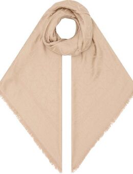 Calvin Klein Schal SHINY JACQUARD MONOGRAM SQUARE, mit Logo-Jacquardmuster