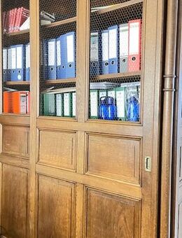 Antike Bibliothek - massive Eiche - Titz