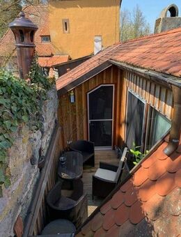 Hochwertig und mit Stil saniertes Stadthaus mit 2 nicht einsehbaren Terrassen und einer zusätzlichen EG Einheit - Dinkelsbühl