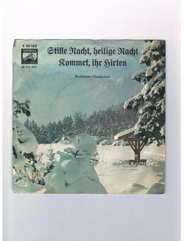Bielefelder Kinderchor-Stille Nacht,heilige Nacht-Kommet,ihr Hirten-Vinyl-SL,Electrola - Linnich