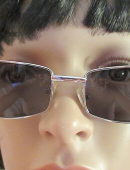 NEU * Ausgefallen * modern * Blogger * Retro * Pin- up * Rockabilly- Style * Boho Look * DESIGNER * Made in Italy * Sonnenbrille * Sun Glasses * Silber- Metall * - Riedlingen
