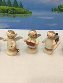 Wendt & Kühn Seltene 5 Margeritenengel, Ball , Lok , Schiff , Trompete, Buch, Erzgebirge in 40667