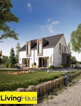 Energieeffizientes Einfamilienhaus, Homeoffice, 2 Kinderzimmer, inklusive Grundstück - Ditfurt