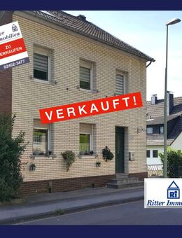 Ritter Immobilien e.K.: Gemütliches 1-2Familienhaus mit schönem Garten und großer Garage - Stolberg (Rheinland, Kupferstadt)