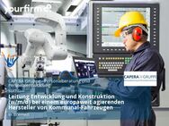Leitung Entwicklung und Konstruktion (w/m/d) bei einem europaweit agierenden Hersteller von Kommunal-Fahrzeugen - Bremen