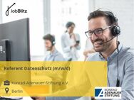 Referent Datenschutz (m/w/d) - Berlin