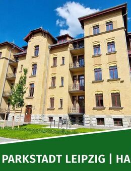 Erstbezug im Denkmal mit Ost-Loggia, Tageslichtbad, Stellplatz, HWR, Keller, Aufzug u.v.m. - Leipzig