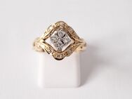 Ring Gelbgold 750er 18 kt Brillanten Diamanten lupenrein IF - Neumarkt (Oberpfalz) Zentrum