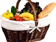 KESPER® Einkaufskorb, Weidengeflecht mit Textilfutter