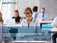 Parts & Service Sales Representative - PSSR (m/w/d) – Construction - Essen