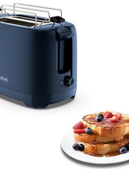 Tefal Toaster TT2M14 Morning, 2 kurze Schlitze, 850 W, mit Brötchenaufsatz, 7 Bräunungsstufen, elegantes Design