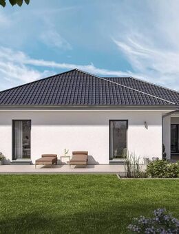 NEUBAU 2025: Moderner Bungalow mit offenem Wohnkonzept viel Platz zum wohnen - Wittenburg