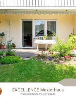 Fast wie ein Haus - helle Erdgeschosswohnung mit 325 m² Garten und Doppelgarage! - Bad Grönenbach