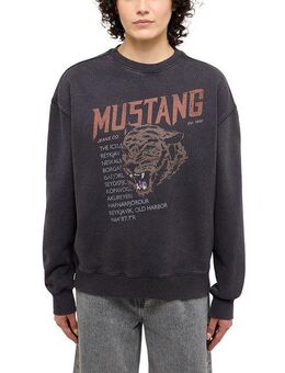 MUSTANG Sweatshirt Style Salida mit Frontprint