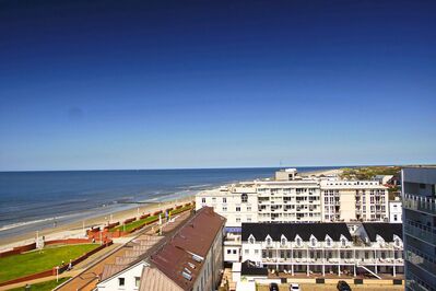 Aufstehen und aufs Meer schauen - 3-Raum Appartement mit großem Balkon mit Meerblick