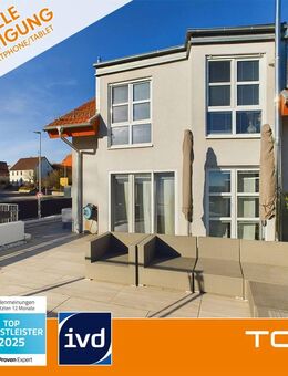 Modernes und energieeffizientes Reihenendhaus mit Doppelgarage & Traumterrasse - sofort bezugsfrei - Ditzingen