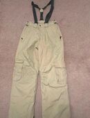 Beige Skihose in 56859