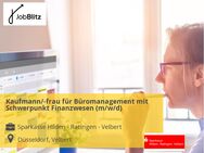 Kaufmann/-frau für Büromanagement mit Schwerpunkt Finanzwesen (m/w/d) - Düsseldorf