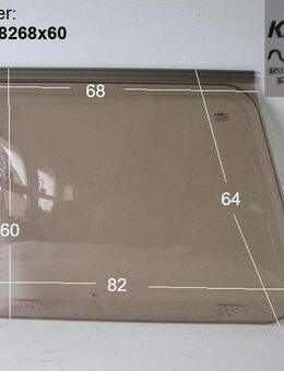 Original Wohnwagenfenster ca 82 bzw 68 x 60 trapezförmigKLEIN M D2275 (Lagerware -> Neue Ware mit Lagerspuren) ca BJ 1990-2000 - Schotten Zentrum