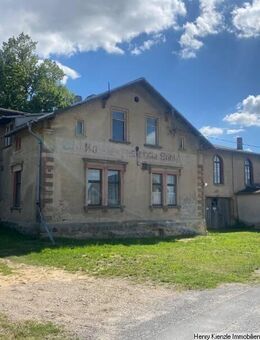 Historische Gebäude zum Sanieren auf parkähnlichen Grundstück in dörflichen Lage - Priestewitz