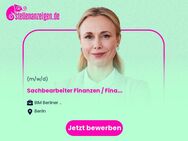 Sachbearbeiter Finanzen / Finanzassistent (m/w/d) - Berlin