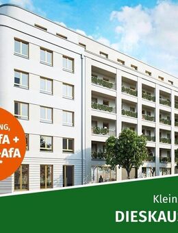 KfW-40-Neubau mit QNG am Volkspark! Durchdachte WE mit Südost-Loggia, Duschbad, HWR, Keller u.v.m. - Leipzig