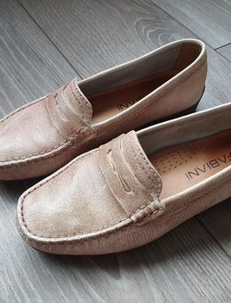 Giorgio Fabiani Damen Slipper/Schuhe Gr.40 Leder Beige/Creme **Anschauen** - Köln