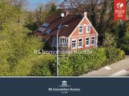Uphusen! Renoviertes, charmantes Einfamilienhaus mit Garten und Terrasse in idyllischer Lage! - Emden