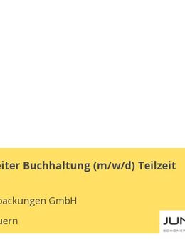 Sachbearbeiter Buchhaltung (m/w/d) Teilzeit - Steinmauern