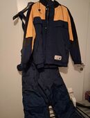 Herren Skianzug XL (Gr. 56) von Crane, blau-gelb in 85570