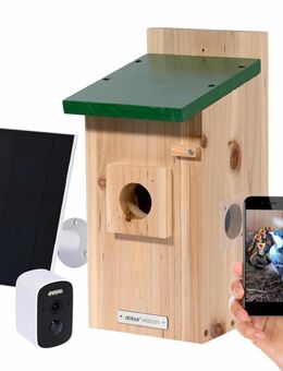 Dobar Nistkasten EAZY Flachdach mit WiFi Kamera und Solar-Panel - Birkenfeld (Baden-Württemberg)
