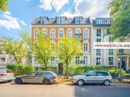 IMMOBERLIN.DE - Exquisite Stuck-Altbauwohnung mit Südbalkon nahe Schlosspark - Berlin