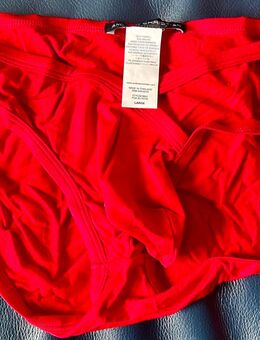 Andrew Christian Shorts, Slip, rot, Gr. Ll - Barmstedt