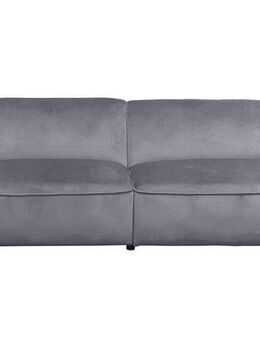 Dorel Home 3-Sitzer Allie Curved Schlafsofa 209 cm, Bettfunktion (110/190), verstellbare Rückenlehne, Cord u. Velours