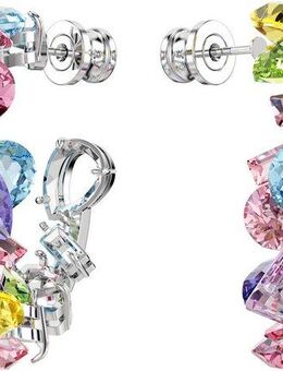 Swarovski Paar Creolen Schmuck Geschenk Gema Ohrringe, mit Swarovski® Kristall