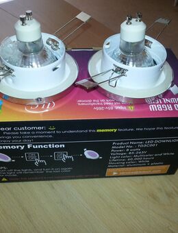 LED Einbaustrahler 8W NEU 6 Stück - Berlin Tempelhof-Schöneberg