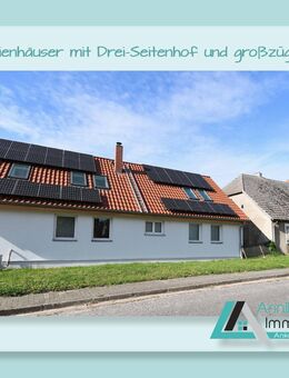 Uckermark - Zwei Einfamilienhäuser mit Drei-Seitenhof und großzügigem Garten! - Passow (Brandenburg)