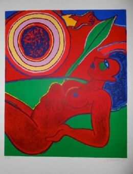 Corneille - "Femme En Soleil" - Kleve Zentrum