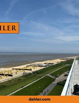 Penthouse in erster Meereslinie mit Panorama-Dachterrasse und Meerblick - Cuxhaven