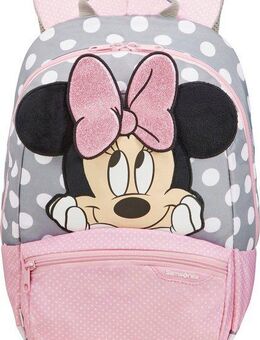 Samsonite Kinderrucksack Disney Ultimate 2.0, S+, Minnie Glitter, Kinderrucksack Kindergartenrucksack Kinderfreizeitrucksack