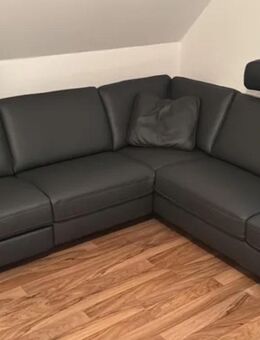 Hukla Leder Couch Ecksofa Elektrisch - Salzbergen