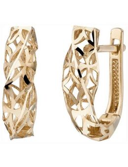 JOBO Paar Creolen, 333 Gold