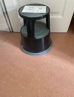 WEDO Rollhocker schwarz Metall - Fulda