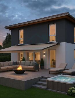 Moderne 140 m² Stadtvilla inklusive 742 m² Grundstück in Bucha bei Jena - Jena