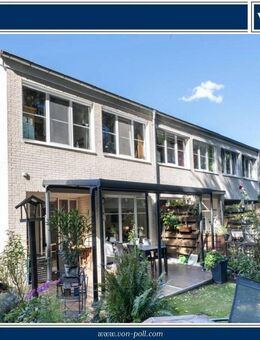 Grün, ruhig, gepflegt - Reihenendhaus mit pflegeleichten Garten - Kleinmachnow