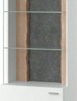 set one by Musterring Vitrine TACOMA Typ 01, Höhe 207, 4 cm, mit getönter Glastür