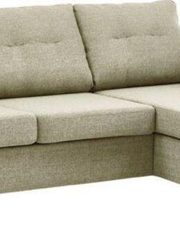 ATLANTIC home collection Ecksofa Tea L-Form, Ecksofa, frei im Raum stellbar und Recamiere beidseitig montierbar