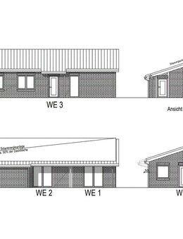 Ebenerdiges Reihenhaus - altengerechtes Wohnen in ruhiger Lage | WE 1 - Wischhafen