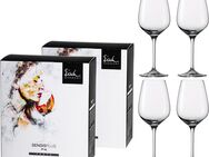 Eisch Germany Weißweinglas Superior SensisPlus, Kristallglas, Bleifrei, 310 ml, 4-teilig